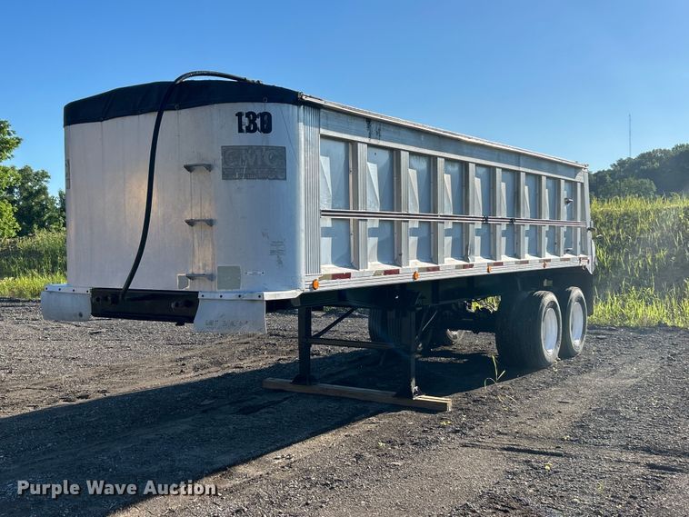 1993 CMC T-102 end dump trailer - FC2771