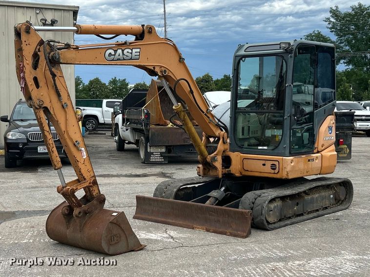2014 Case CX55B MTS mini excavator - FC2787