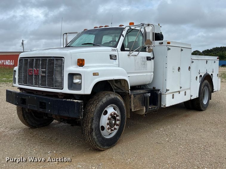 1998 GMC C7 utility / service truck - FC5929