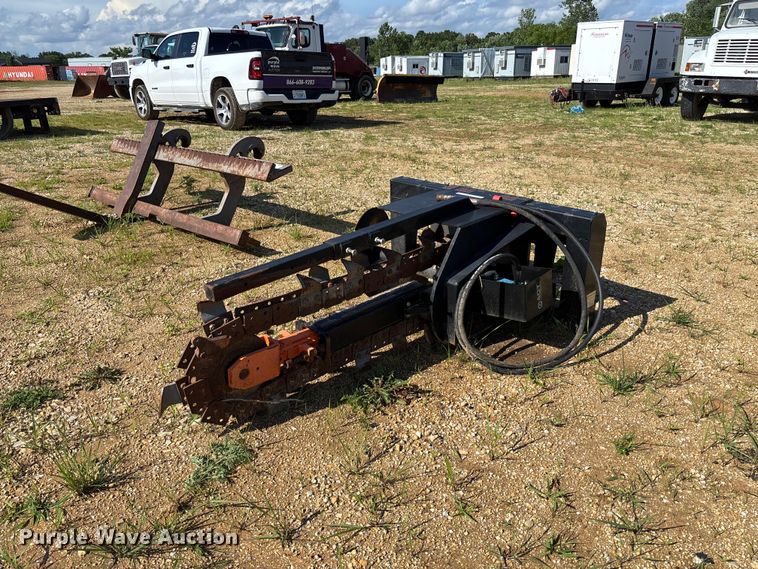 Mower King ECSSCT72 skid steer trencher - FC5950