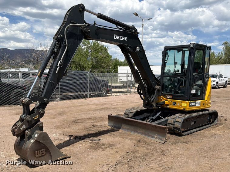 2021 John Deere 60G mini excavator - FM7540