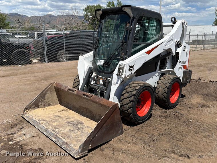 2017 Bobcat S595 skid steer loader - FM7541