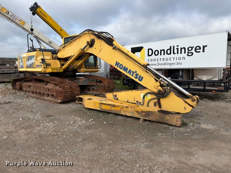 2012 Komatsu HB215LC-1 Hybrid excavator - NA9481