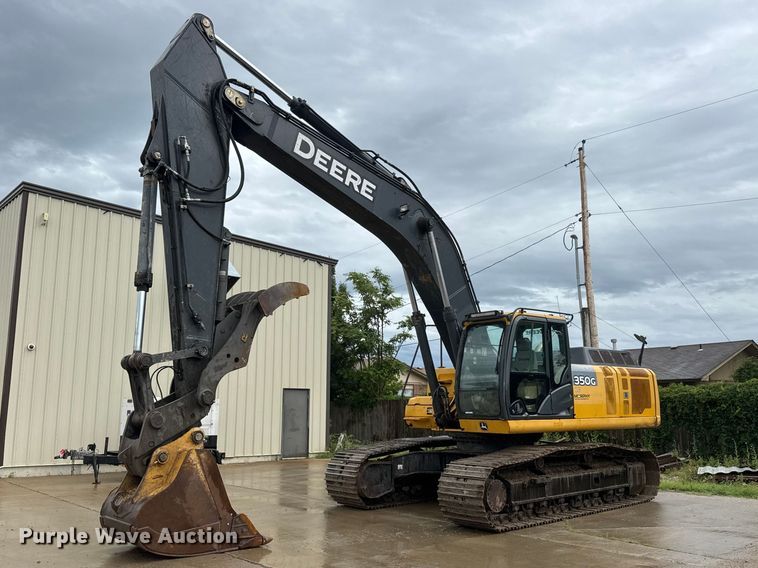 2012 John Deere 350G LC excavator - NJ9070