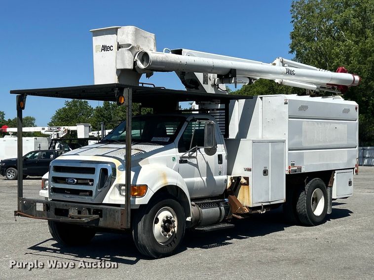 2015 Ford F750 Super Duty forestry bucket truck - YA2822
