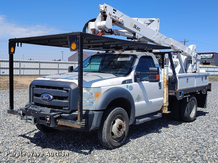 2016 Ford F550 Super Duty bucket truck - YA2837