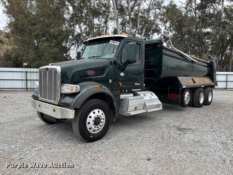 2022 Peterbilt 567 dump truck - YA3229