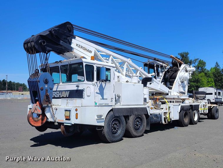 1986 Kershaw RC 130-1 crane truck - YA3560
