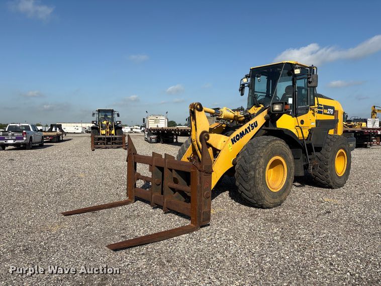 2020 Komatsu WA270 wheel loader - YA3587