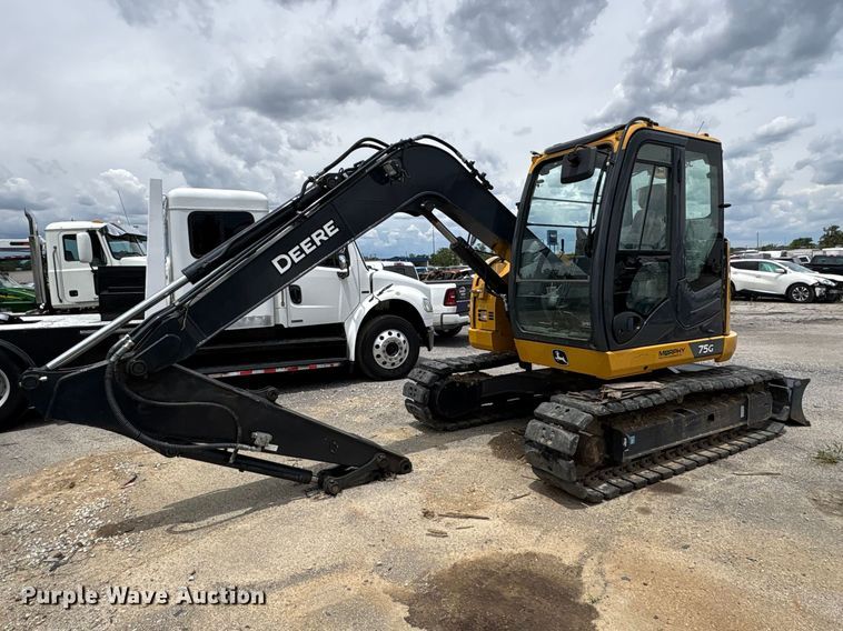 2020 John Deere 75G excavator - YA3792