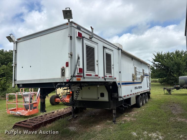 2006 Advanced NDT328 hazmat personnel wash trailer - EA7779