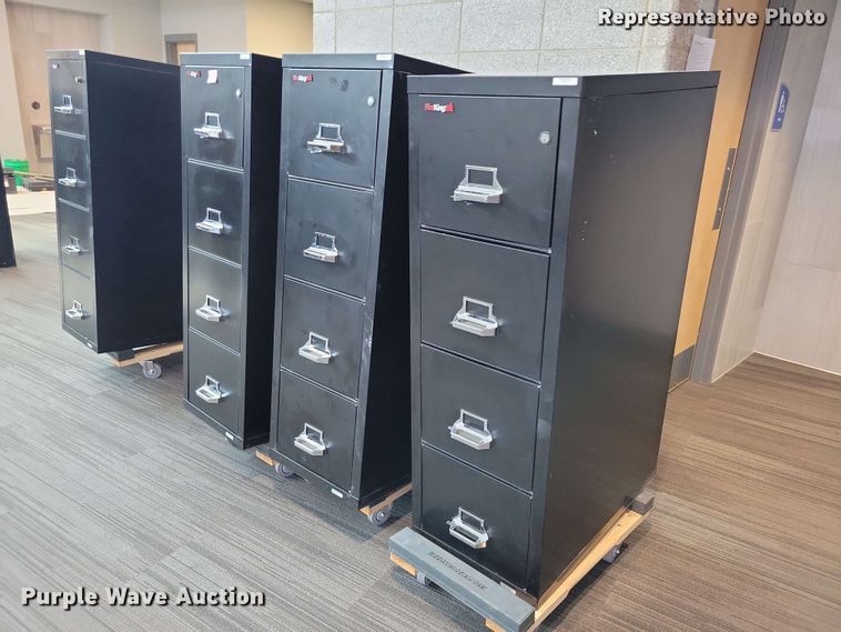 (2) Fire King fire proof file cabinets - EE1083