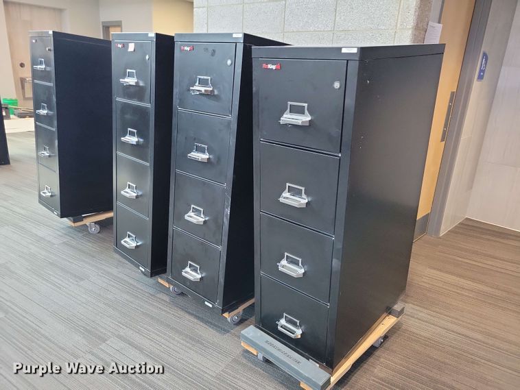 (2) Fire King fire proof file cabinets - EE1085
