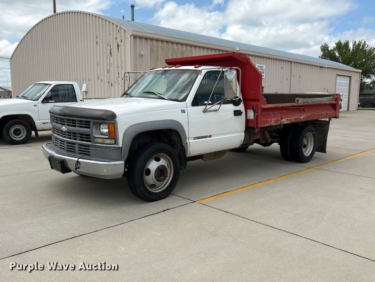 1998 Chevrolet C3500 dump bed pickup truck - EI5909