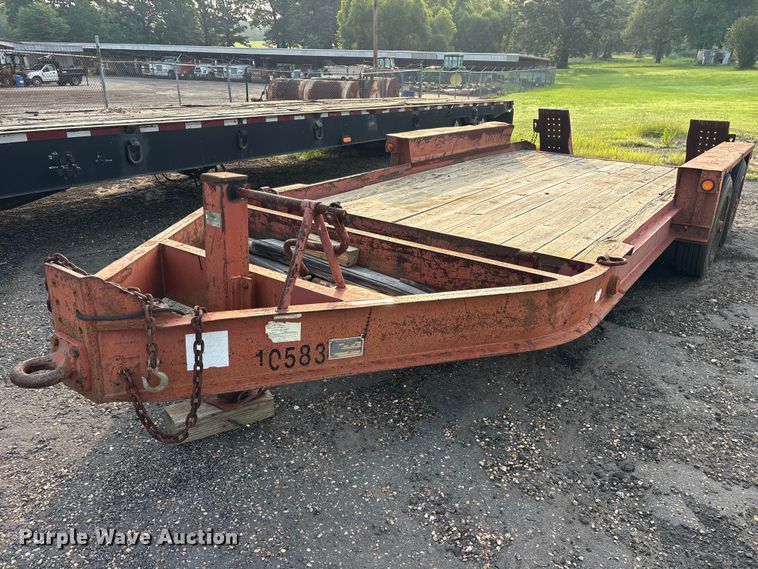 2002 Belshe T-16 equipment trailer - ET0001