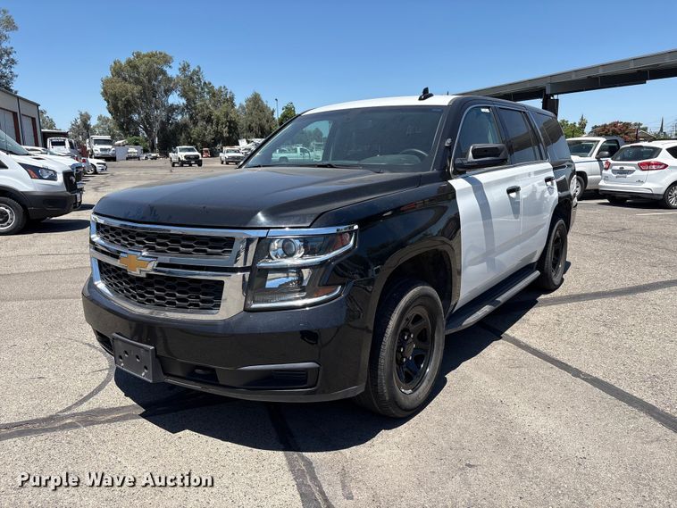 2018 Chevrolet Tahoe Police SUV - ET0567