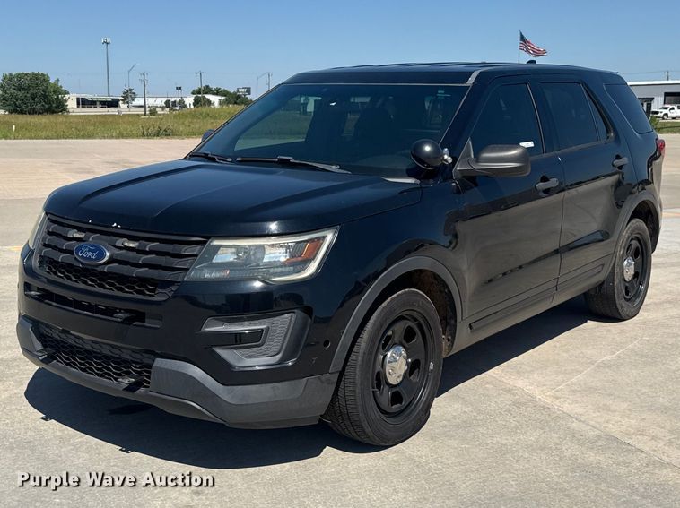 2016 Ford Explorer Police Interceptor SUV - ET6322