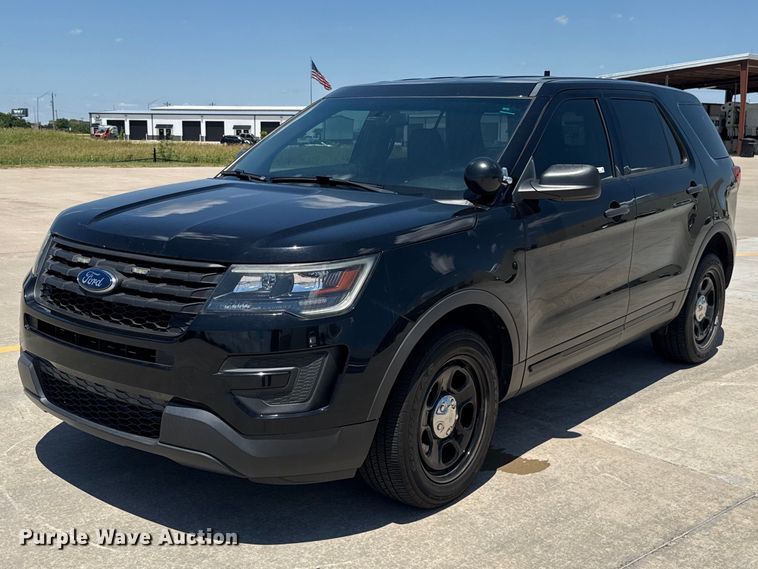2017 Ford Explorer Police Interceptor SUV - ET6326