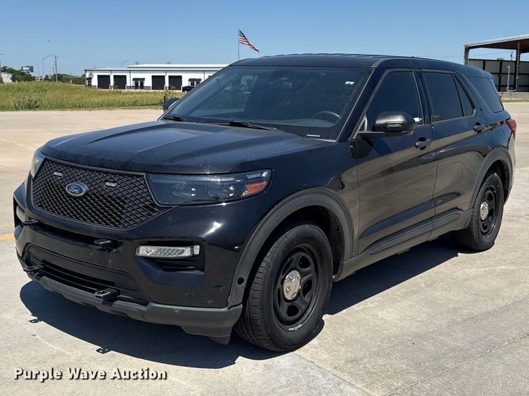 2021 Ford Explorer Police Interceptor SUV - ET6327