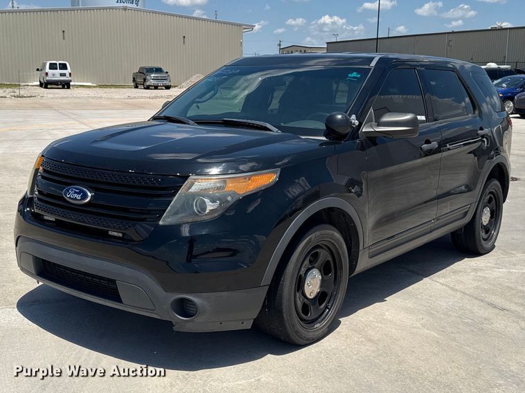 2014 Ford Explorer Police Interceptor SUV - ET6328
