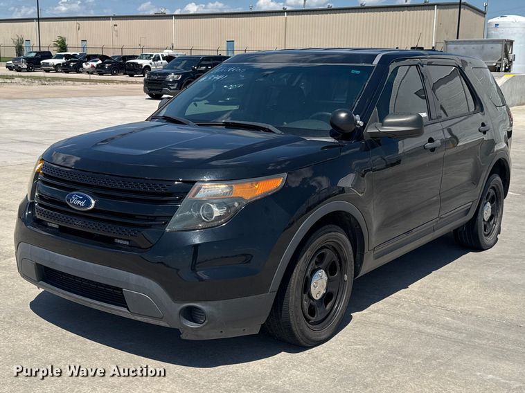 2015 Ford Explorer Police Interceptor SUV - ET6333
