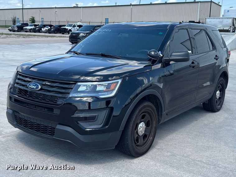 2016 Ford Explorer Police Interceptor SUV - ET6334