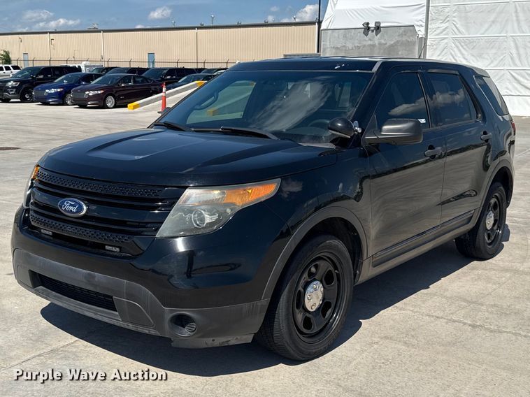 2015 Ford Explorer Police Interceptor SUV - ET6337