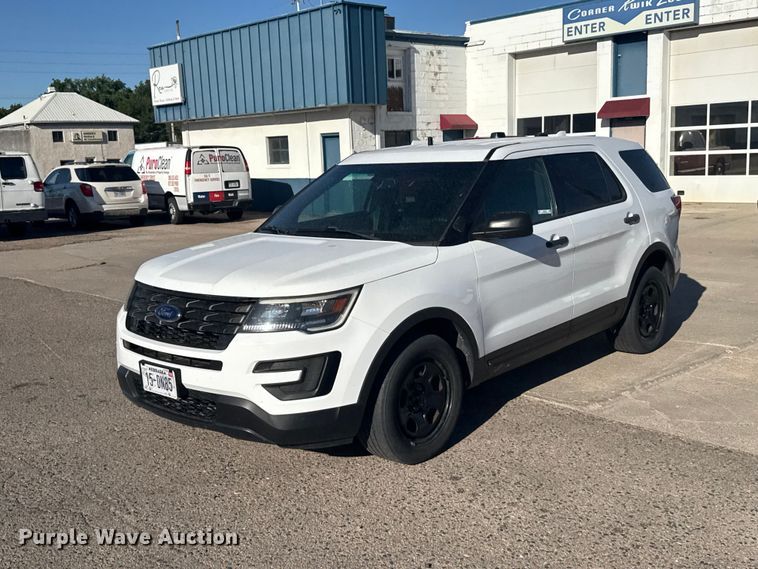 2016 Ford Explorer Police Interceptor SUV - EW4886