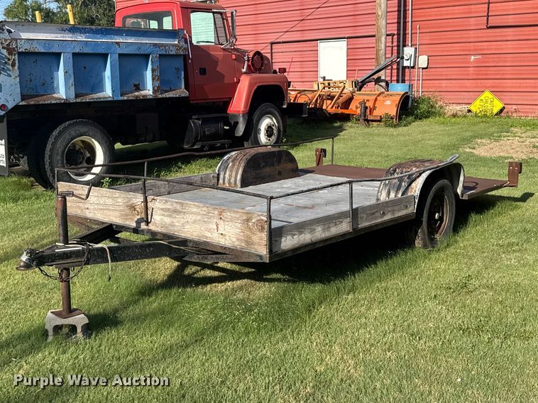Shop built utility trailer - EW4924