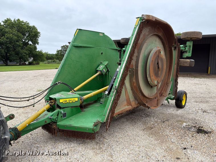 John Deere CX20 batwing rotary mower - EX2498