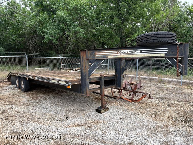 1997 Donahue Corporation UF-24B equipment trailer - EX2501
