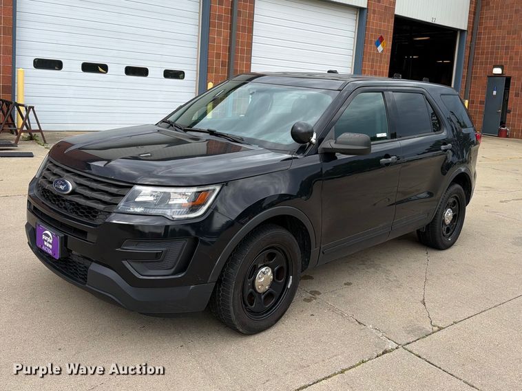 2019 Ford Explorer Police Interceptor SUV - EX4536
