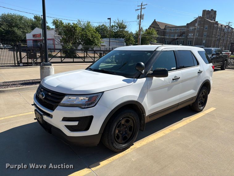 2018 Ford Explorer Police Interceptor SUV - EX4542