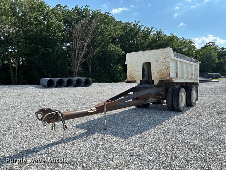 End dump pup trailer - FC1679