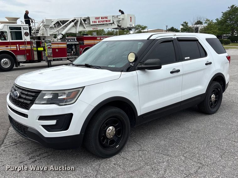 2018 Ford Explorer Police Interceptor SUV - FC2425