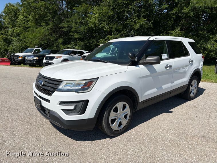 2017 Ford Explorer Police Interceptor SUV - FK3050