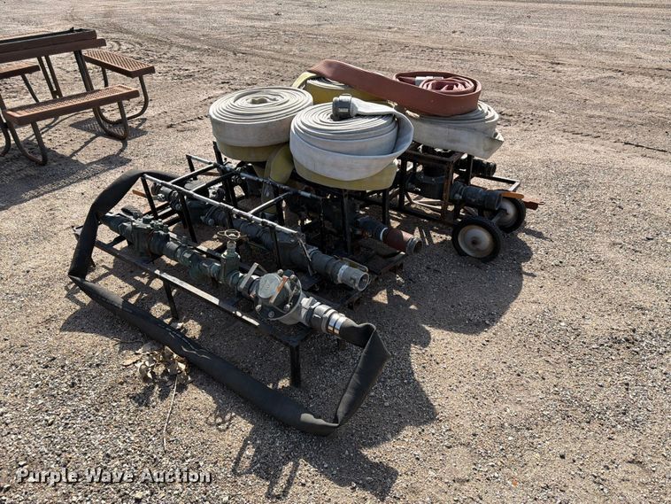 (5) shop built fire hydrant testers - NF9771