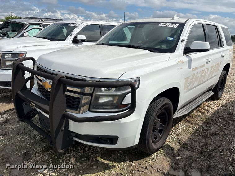 2015 Chevrolet Tahoe Police SUV - YA3675
