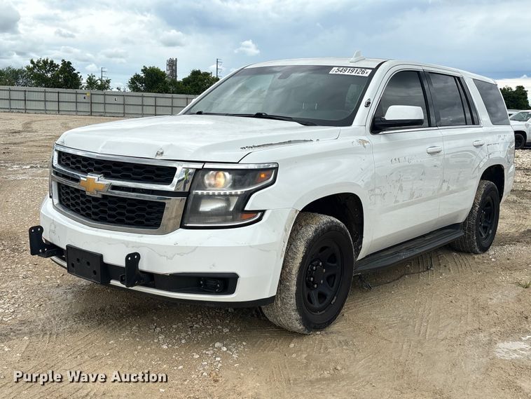 2017 Chevrolet Tahoe Police SUV - YA3679