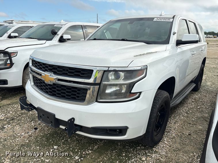 2017 Chevrolet Tahoe Police SUV - YA3681