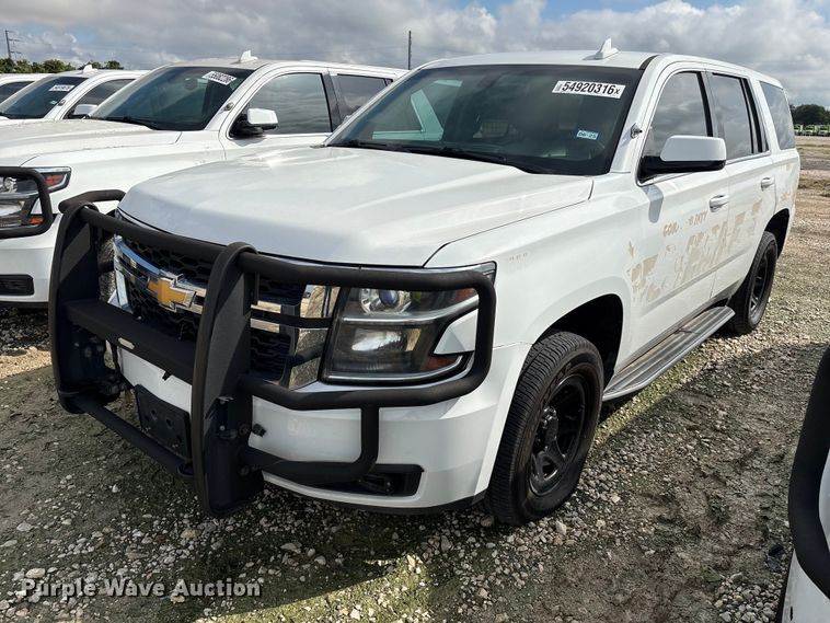 2018 Chevrolet Tahoe Police SUV - YA3682