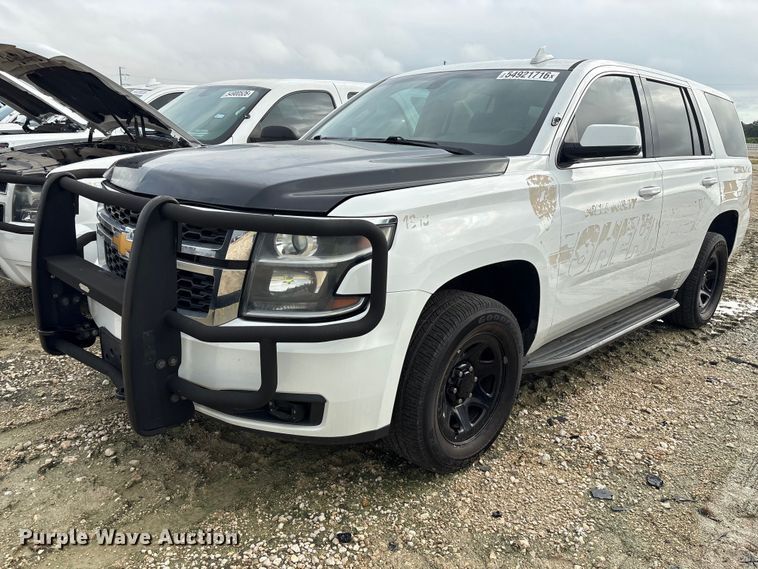 2018 Chevrolet Tahoe Police SUV - YA3684