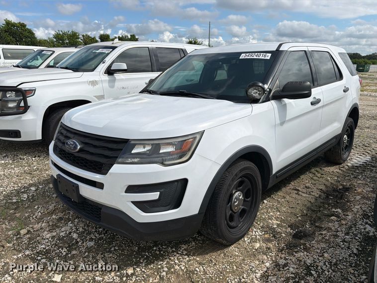 2019 Ford Explorer Police Interceptor SUV - YA3689