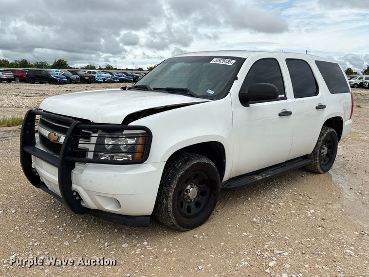 2012 Chevrolet Tahoe Police SUV - YA3690