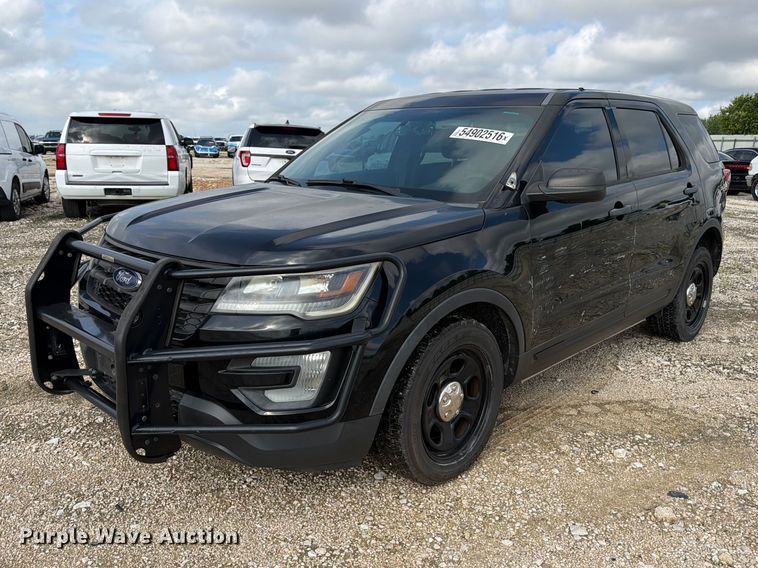 2016 Ford Explorer Police Interceptor SUV - YA3694