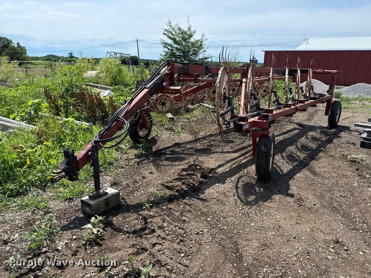 H&S bi fold rake hay rake - EN0328