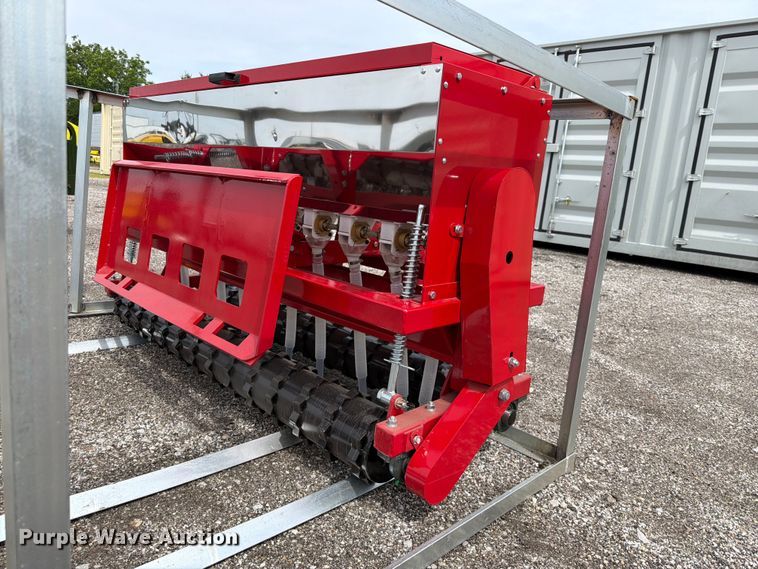 2025 AGT STSD10 skid steer seeder - EQ8055