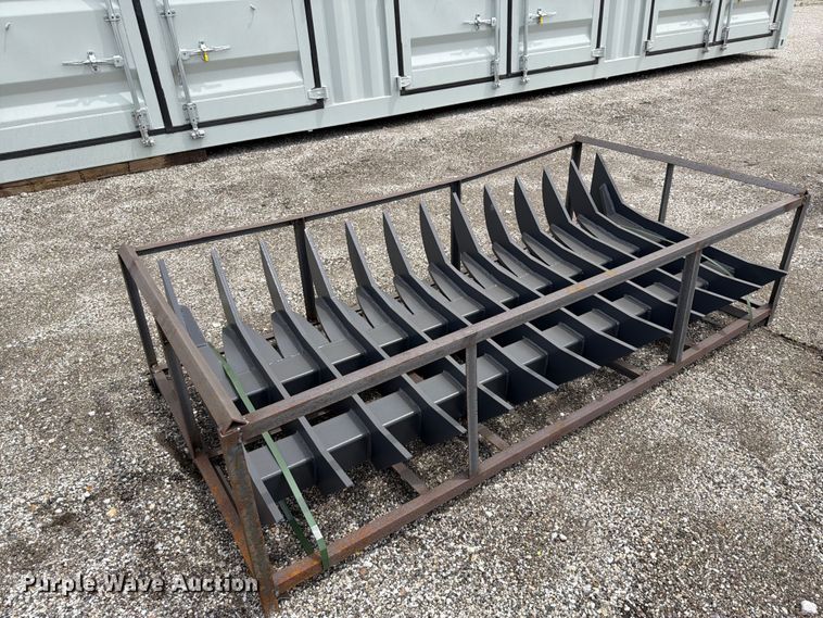 2025 Toft ST-72 skid steer rake - EQ8065