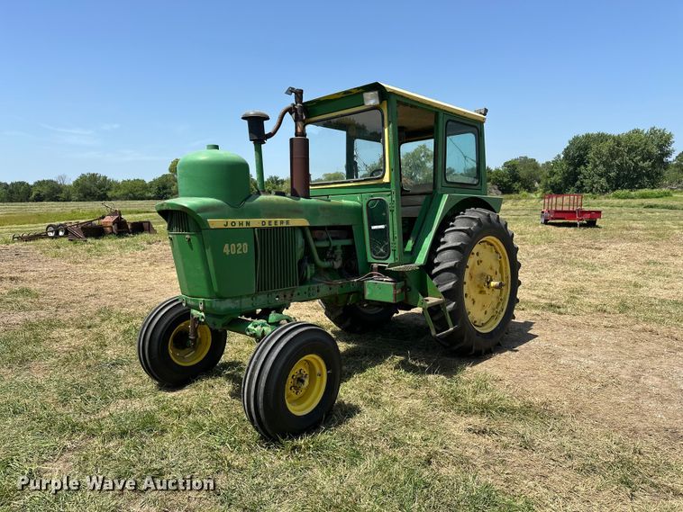 1968 John Deere 4020 tractor - ES6514