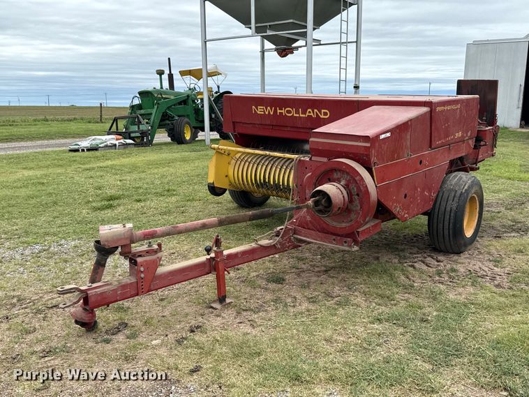 New Holland Hayliner 315 small square baler - ET6350